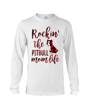 PITBULL ROCKIN MOM LIFE Long Sleeve Tee tile