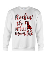 PITBULL ROCKIN MOM LIFE Crewneck Sweatshirt tile