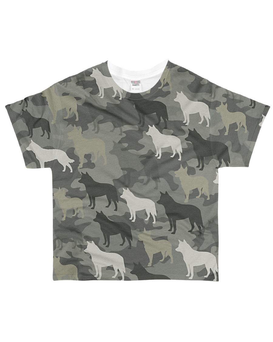 Australian Cattle Dog Camouflage All-over T-Shirt