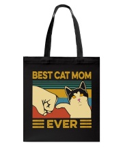 Best Cat Mom Vintage Tote Bag tile