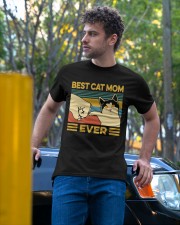 Best Cat Mom Vintage Classic T-Shirt apparel-classic-tshirt-lifestyle-front-44