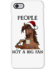 HORSE PEOPLE NOT A BIG FAN Phone Case tile