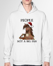 HORSE PEOPLE NOT A BIG FAN Hooded Sweatshirt garment-hooded-sweatshirt-front-04