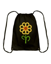 Horse Sunflower Drawstring Bag thumbnail