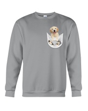 Golden Retriever Inside Pocket Crewneck Sweatshirt thumbnail