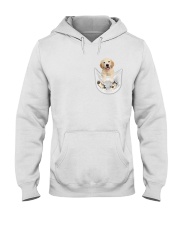 Golden Retriever Inside Pocket Hooded Sweatshirt thumbnail