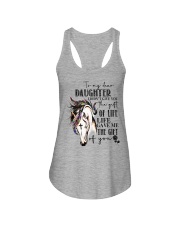 Horse To My Daughter Ladies Flowy Tank thumbnail