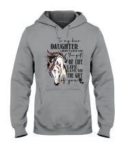 Horse To My Daughter Hooded Sweatshirt thumbnail
