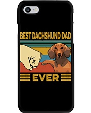Best Dachshund Dad Vintage Phone Case tile