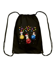 Goats Xmas Ball Drawstring Bag thumbnail