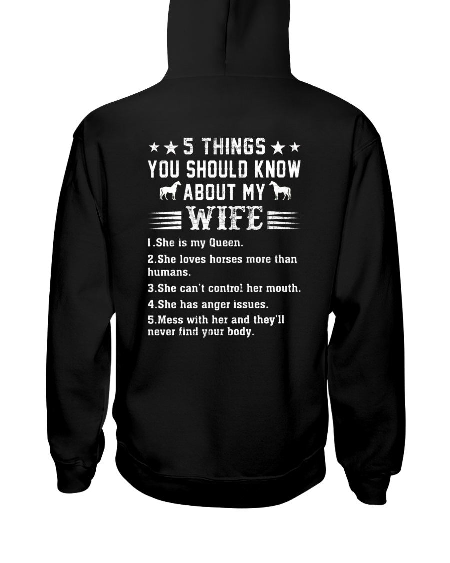 Horse Things You Should Know Hooded Sweatshirt