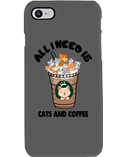 All I Need Is Cats And Coffee Phone Case thumbnail