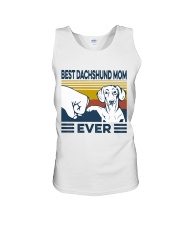 Best Dachshund Mom Unisex Tank tile