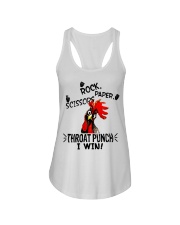 Rock Paper Scissors Ladies Flowy Tank tile