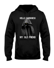 Cat Hello Darkness Hooded Sweatshirt tile