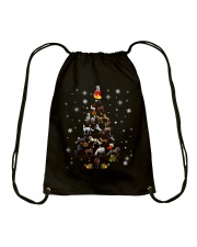 Horse Christmas Tree Drawstring Bag tile