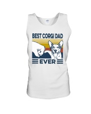 Best Corgi Dad Unisex Tank tile