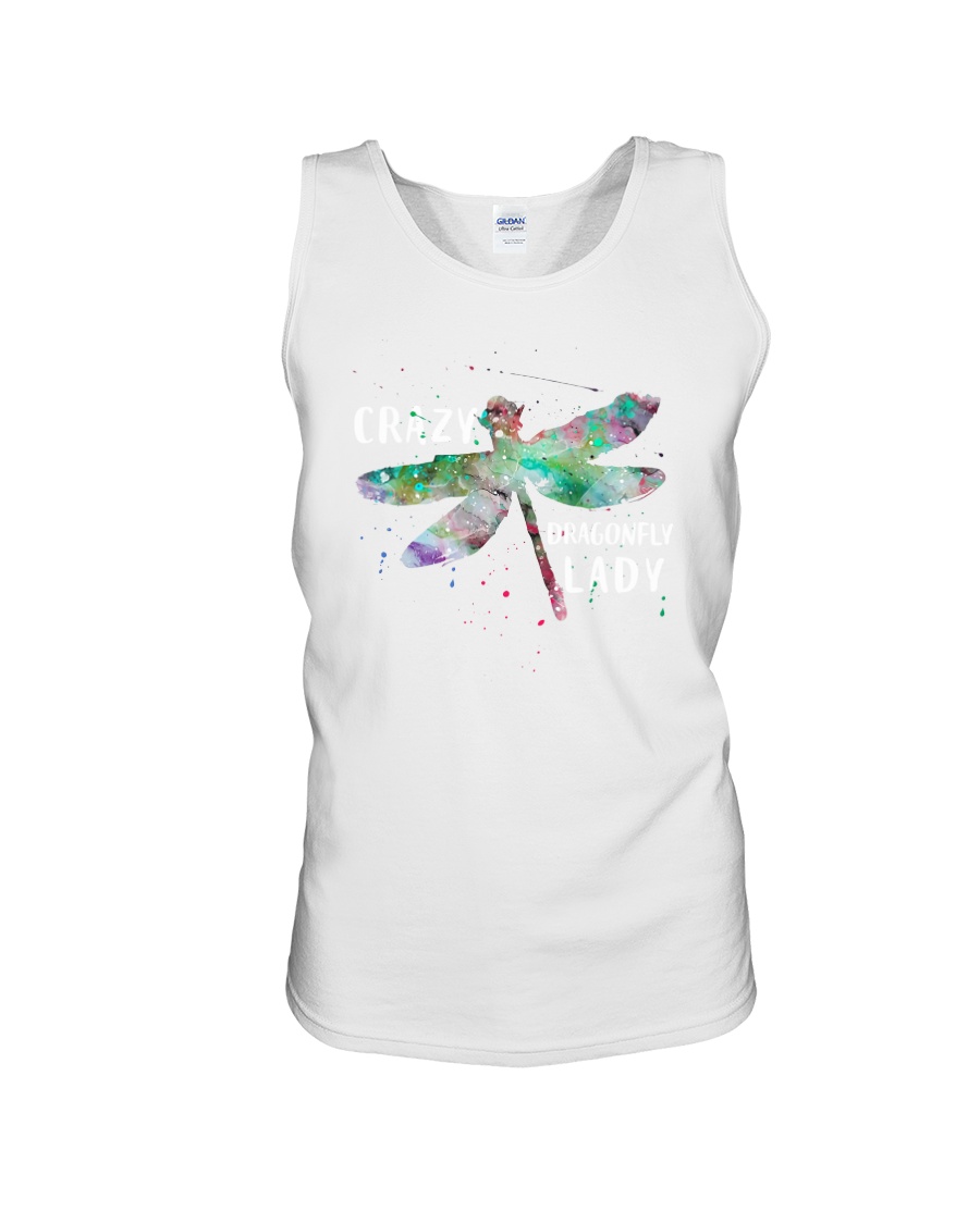 Dragonfly Lady - Crazy Unisex Tank