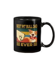 Best Pit Bull Dad Vintage Mug tile