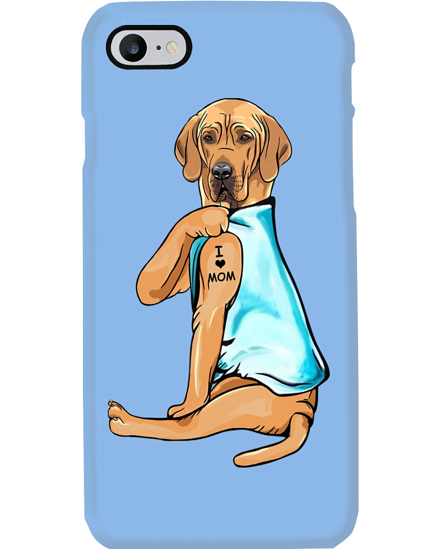Great Dane I Love Mom Phone Case