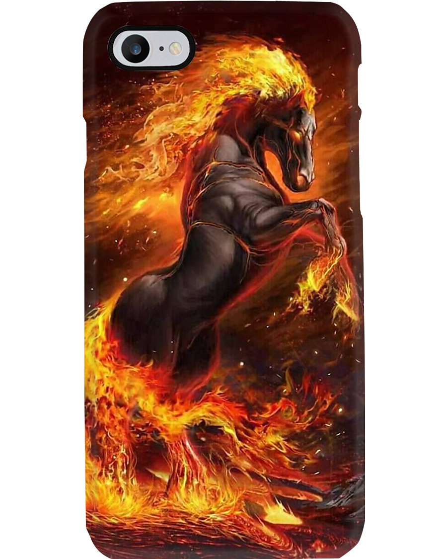 Horse Fire 01 Phone Case