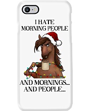 HORSE I HATE MORNING PEOPLE Phone Case tile