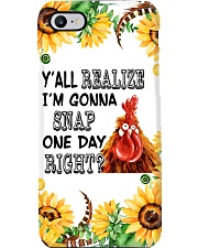 Chicken Sunflower Phonecase Phone Case i-phone-7-case