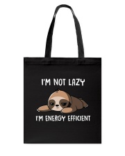 Sloth Energy Efficient Tote Bag thumbnail