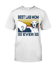Best Labrador Mom 1 Classic T-Shirt front