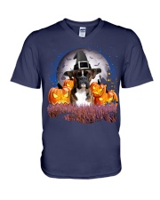 Boxer Halloween V-Neck T-Shirt thumbnail