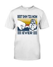 Best Shih Tzu Mom Classic T-Shirt front