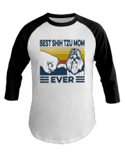 Best Shih Tzu Mom Baseball Tee tile