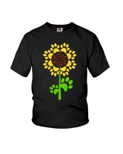 Dachshund Sunflower Youth T-Shirt thumbnail