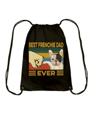 Best Frenchie Dad Vintage Drawstring Bag tile