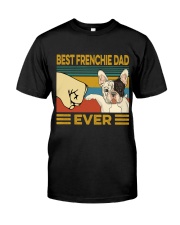 Best Frenchie Dad Vintage Classic T-Shirt front