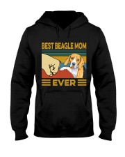 Best Beagle Mom Vintage Hooded Sweatshirt tile
