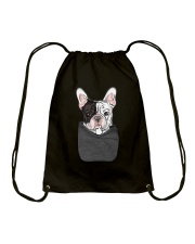 French Bulldog Inside Pocket Drawstring Bag thumbnail