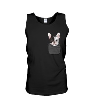 French Bulldog Inside Pocket Unisex Tank thumbnail