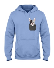 French Bulldog Inside Pocket Hooded Sweatshirt front