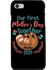 Our First Mother's Day Together Sloth 2021 Phone Case tile
