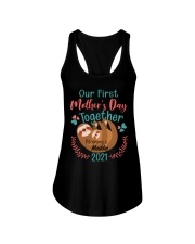 Our First Mother's Day Together Sloth 2021 Ladies Flowy Tank tile