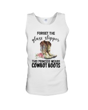 HORSE FORGET THE GLASS SLIPPER Unisex Tank tile