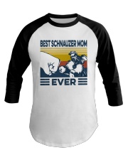 Best Schnauzer Mom Baseball Tee tile