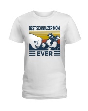 Best Schnauzer Mom Ladies T-Shirt tile