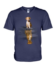 Pit Bull Dream V-Neck T-Shirt thumbnail