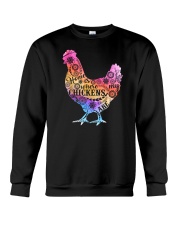 Home Is Where My Chickens Are Crewneck Sweatshirt thumbnail