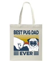 Best Pug Dad Tote Bag tile