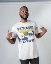 Best Pug Dad Classic T-Shirt apparel-classic-tshirt-lifestyle-front-32