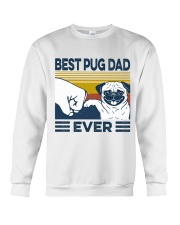 Best Pug Dad Crewneck Sweatshirt tile