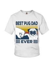 Best Pug Dad Youth T-Shirt tile